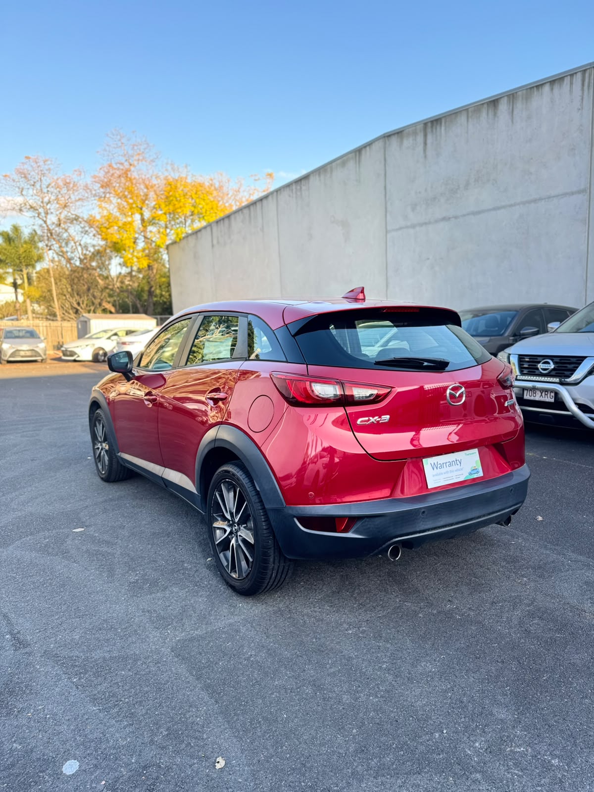 2015 Mazda CX-3 DK Touring Station Wagon in Red.