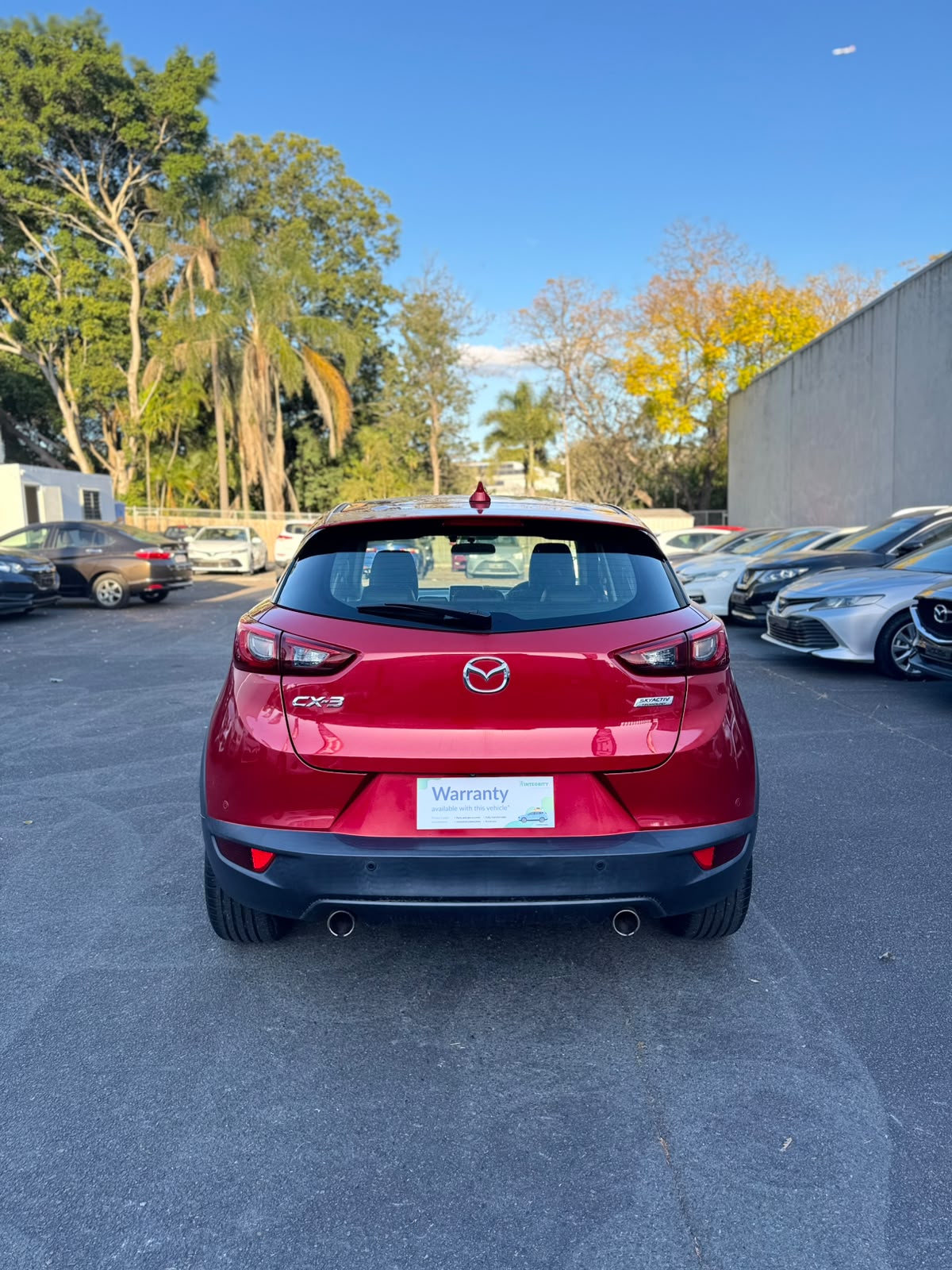 2015 Mazda CX-3 DK Touring Station Wagon in Red.