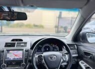 2013 Toyota Camry Hybrid HL Sedan in White.