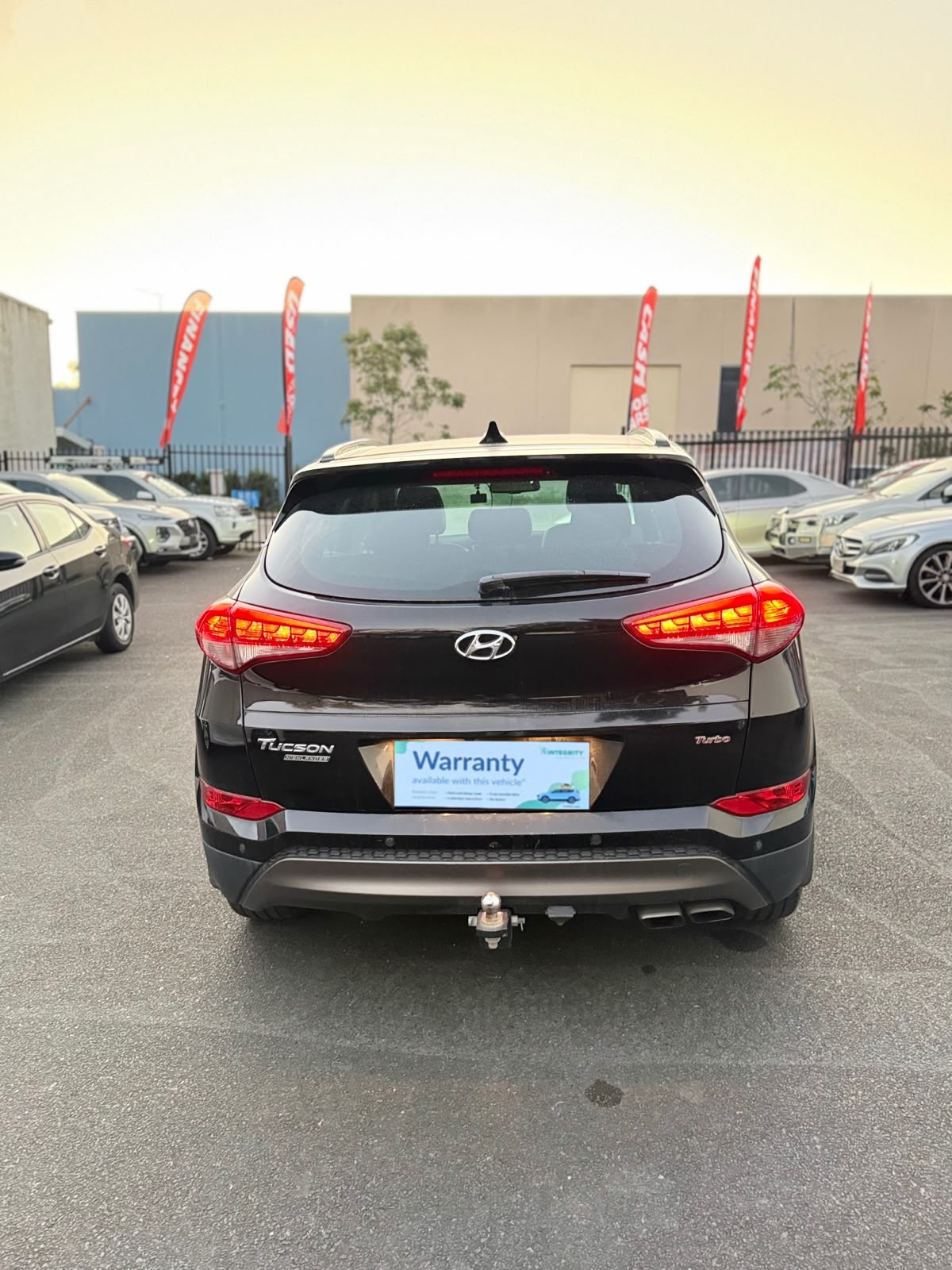 2015 Hyundai Tucson Highlander TLE Wagon in Black.