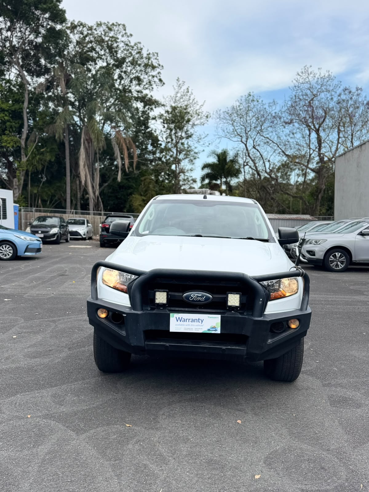 2016 Ford Ranger XL Diesel in White.