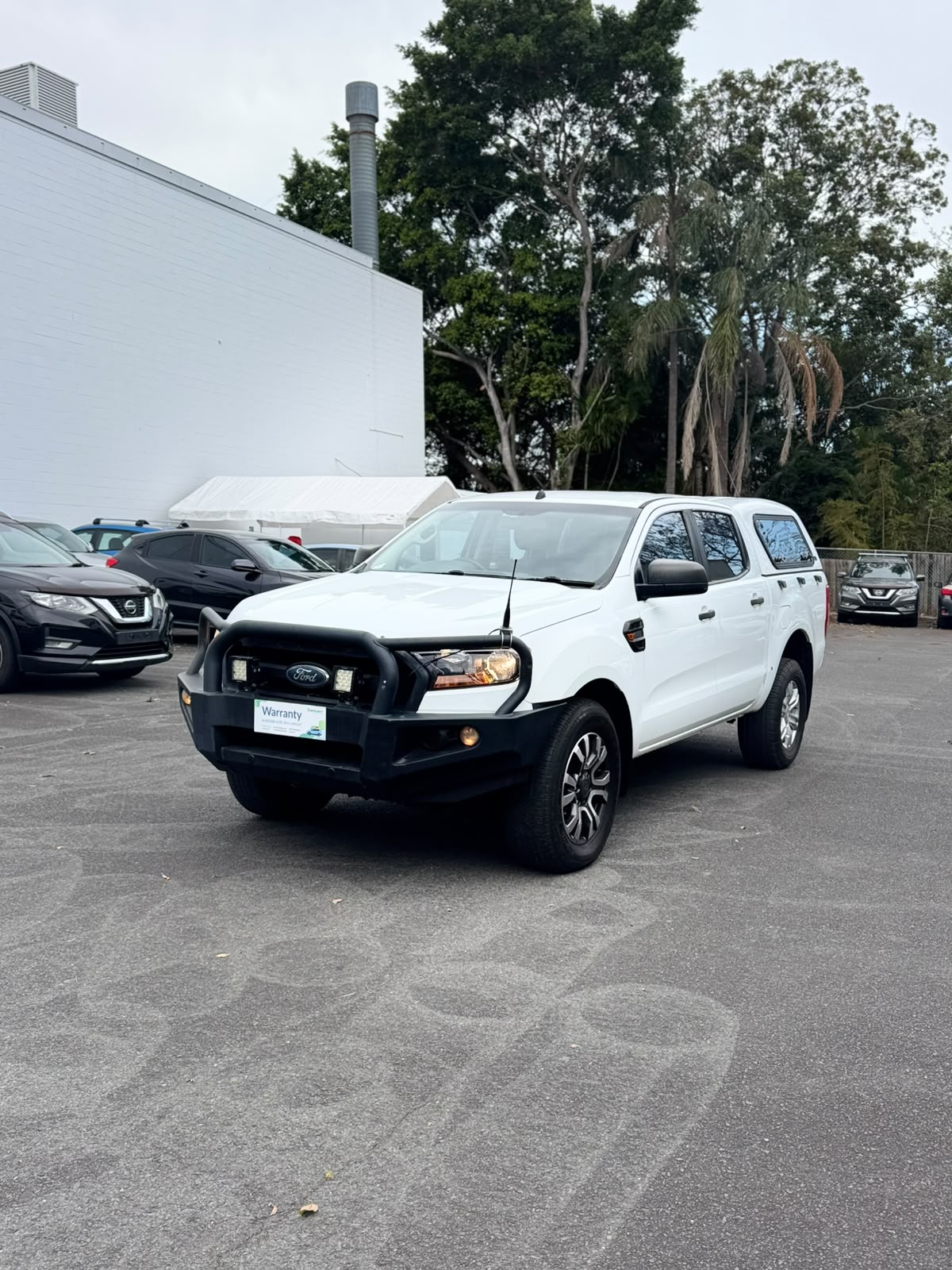 2016 Ford Ranger XL Diesel in White.