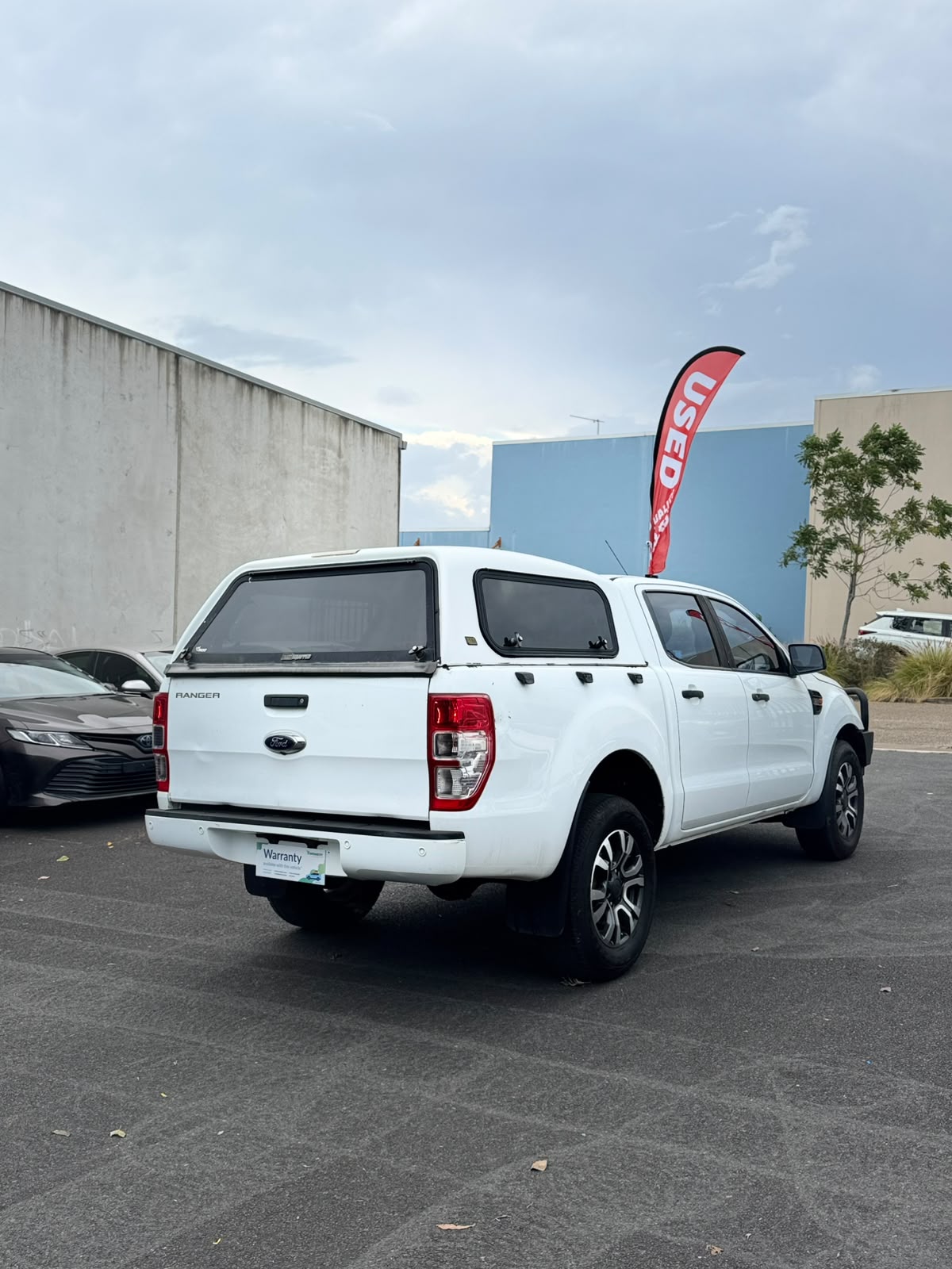 2016 Ford Ranger XL Diesel in White.