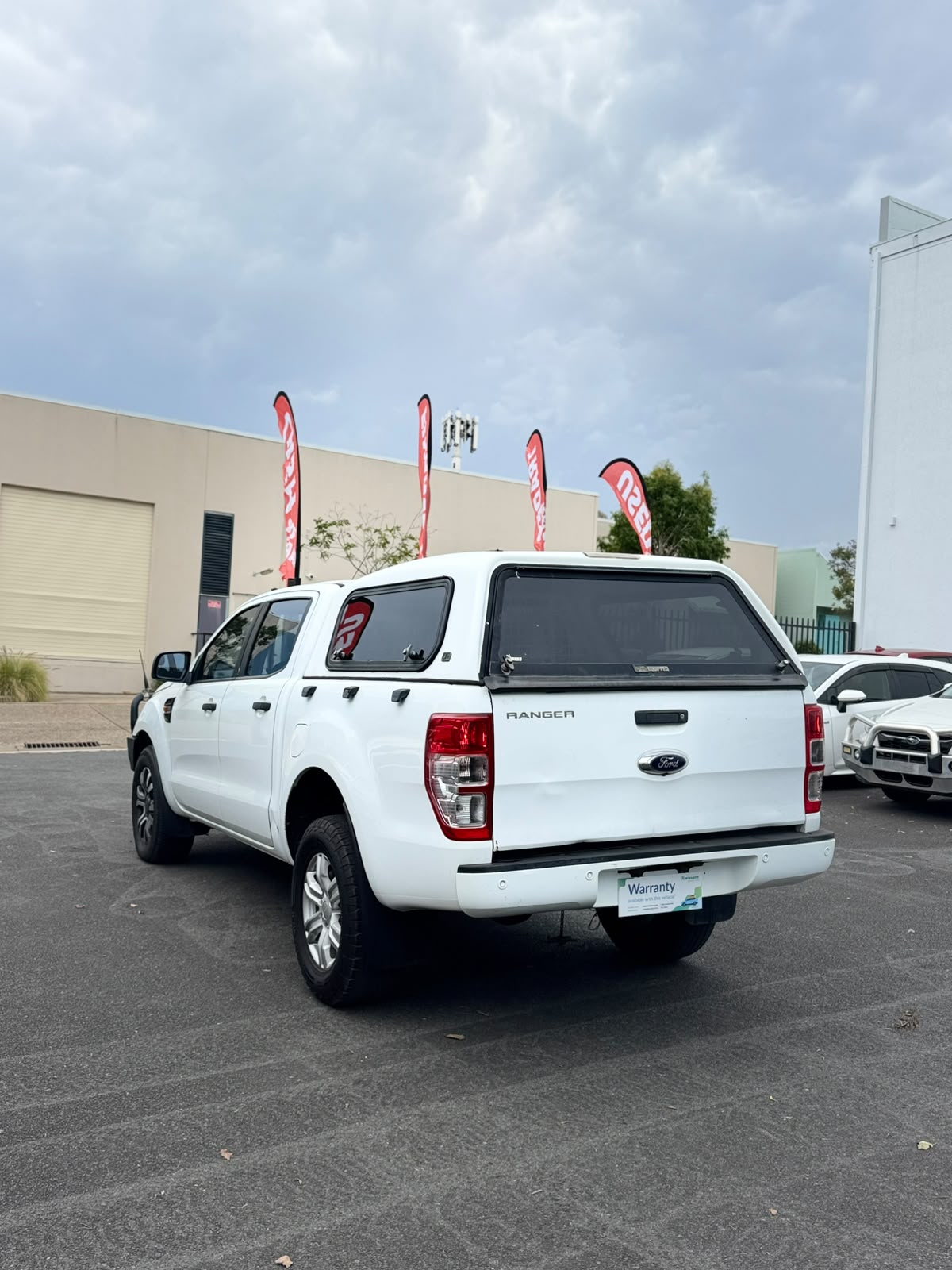 2016 Ford Ranger XL Diesel in White.