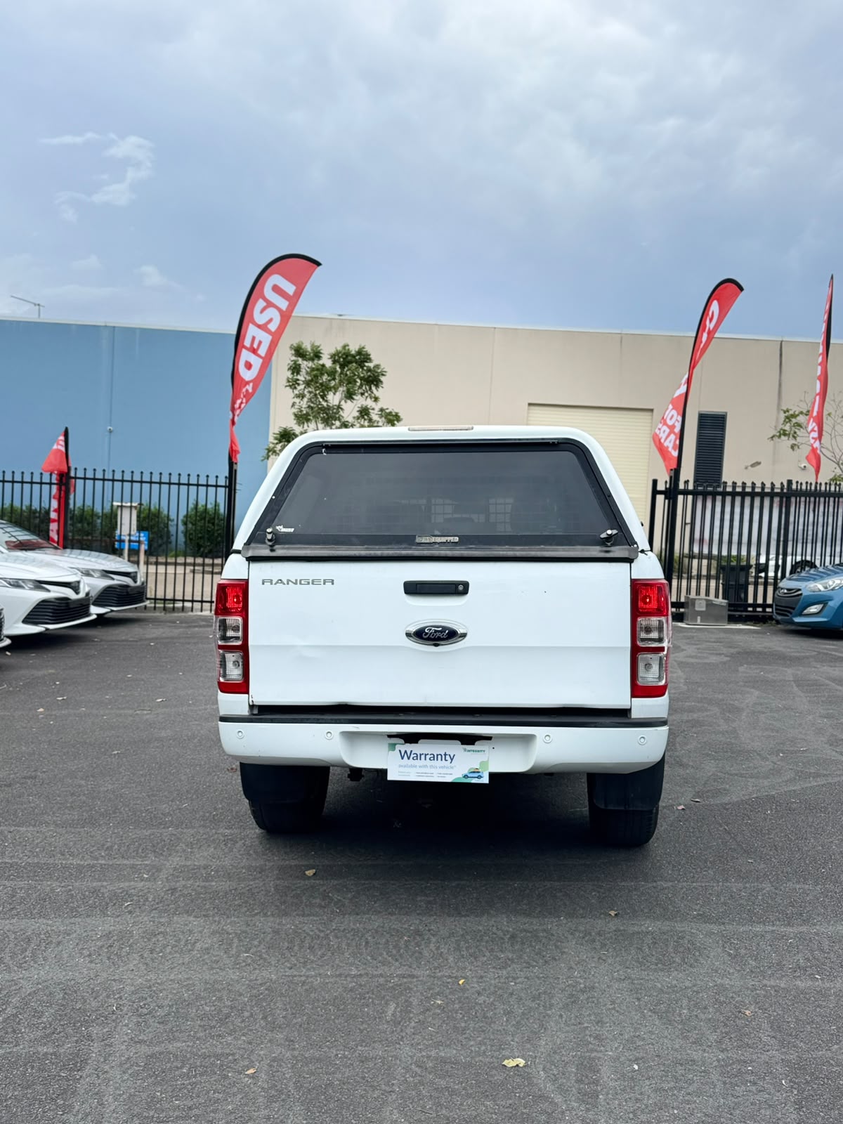2016 Ford Ranger XL Diesel in White.