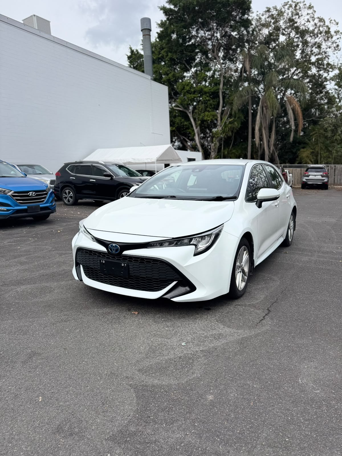 2020 Toyota Corolla Ascent Sport Hybrid Hatch in White